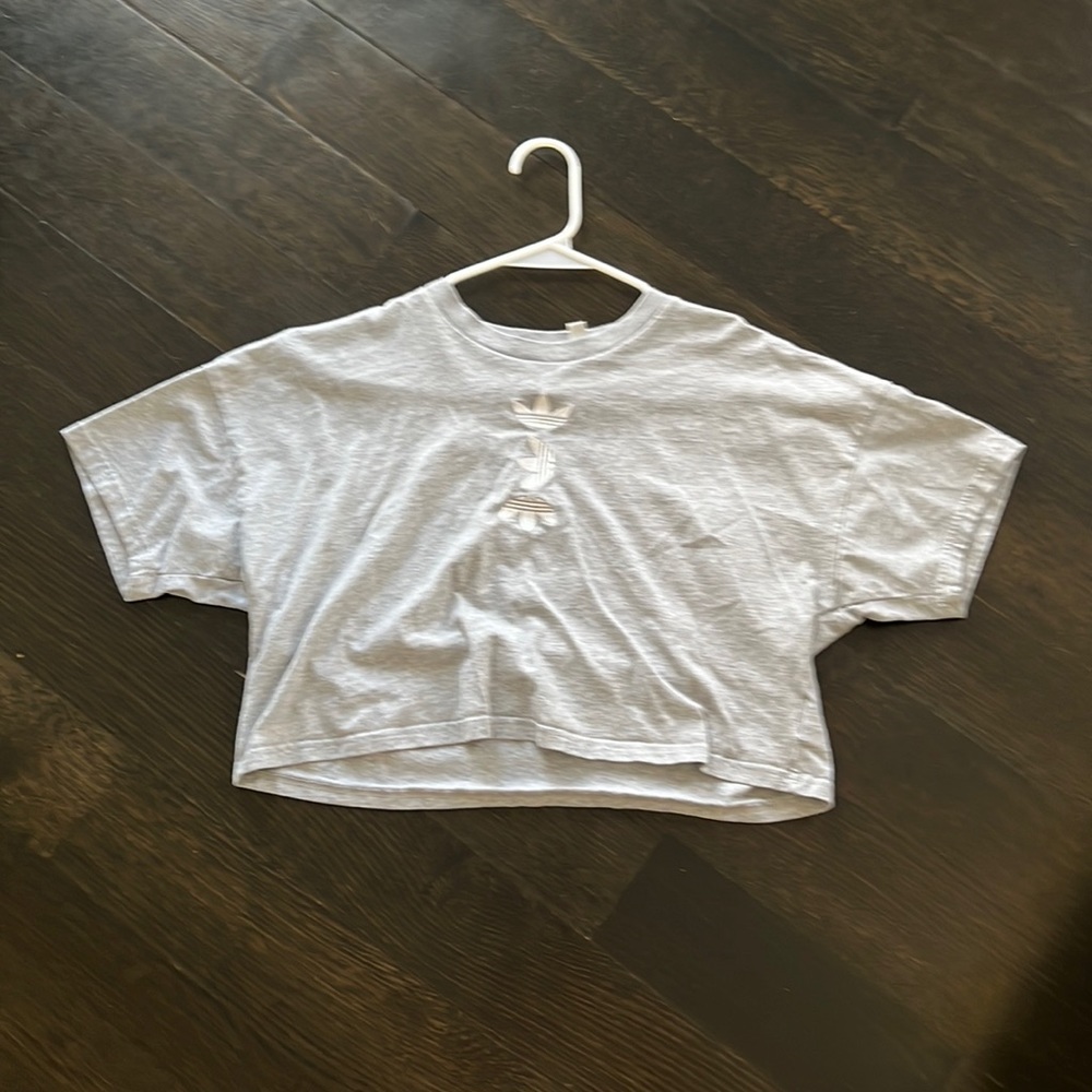Adidas cropped tee